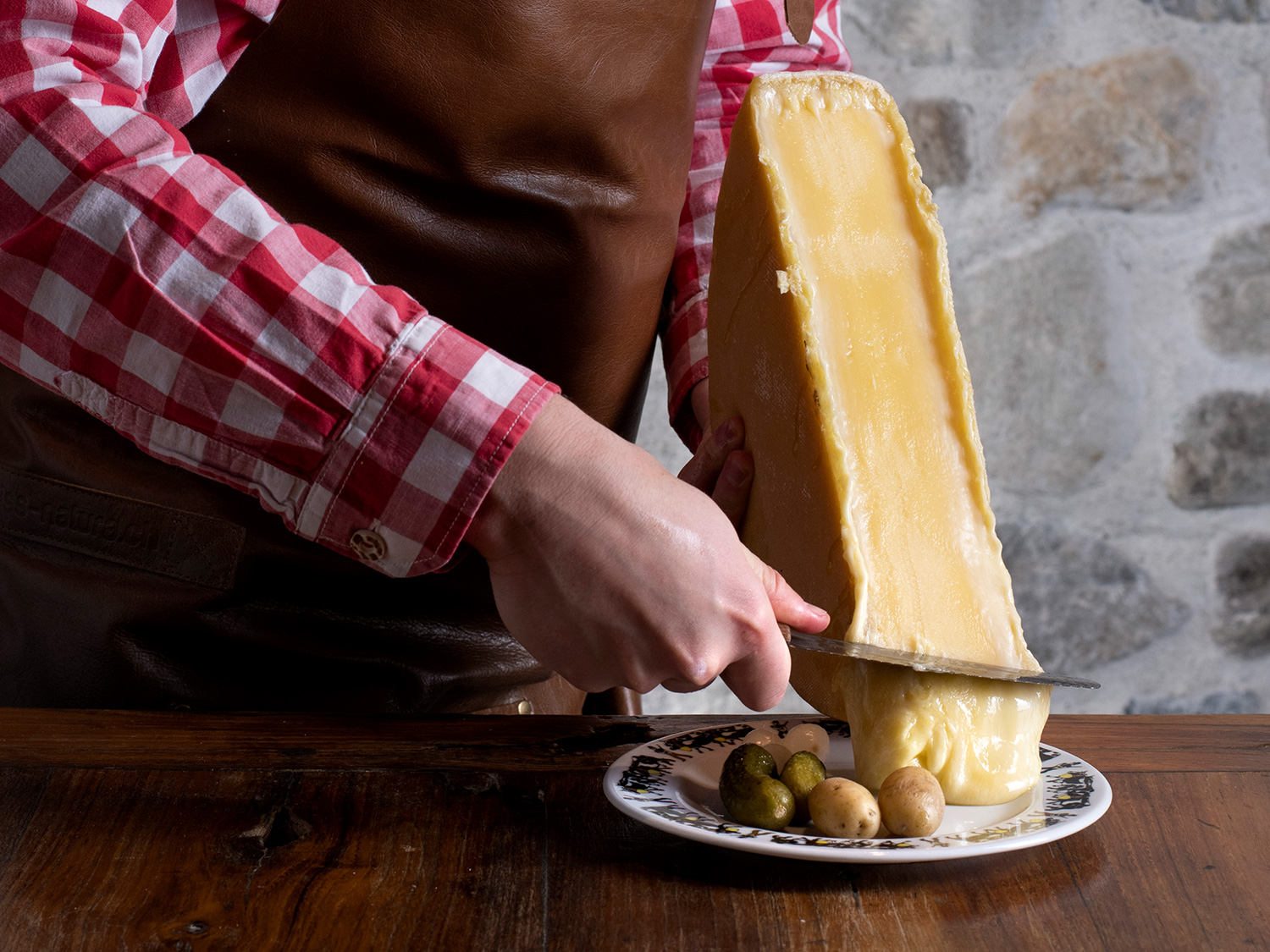 Raclette du Restaurant Le Mayen