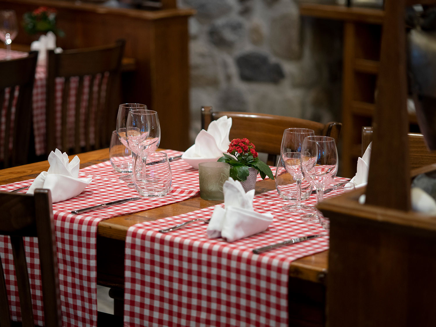 Table du Restaurant Le Mayen